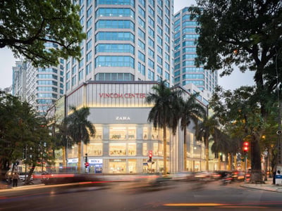 Vinhomes Riverside Mall retail destination