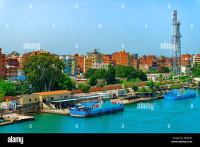Ismailia shopping district