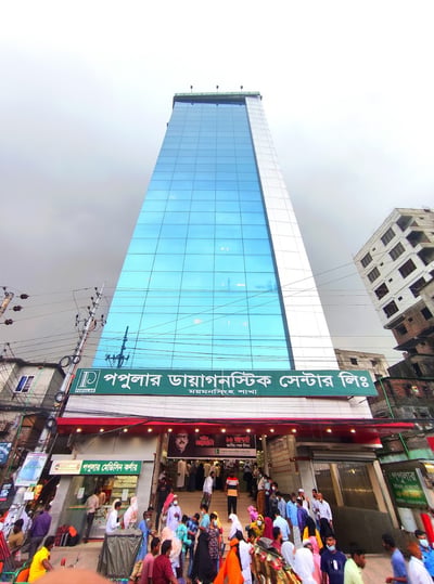 Mymensingh shopping district