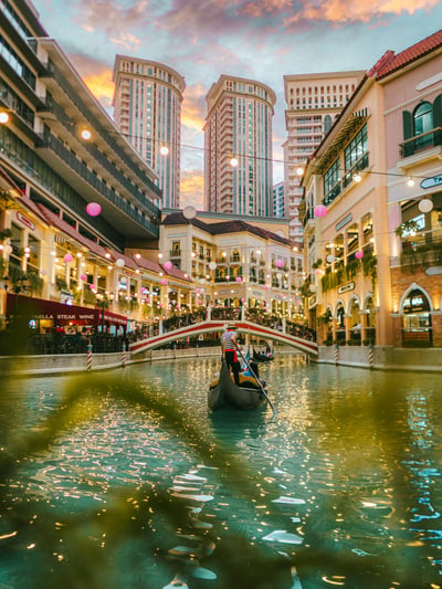 Venice Grand Canal Mall retail destination