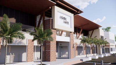 Asaba shopping district