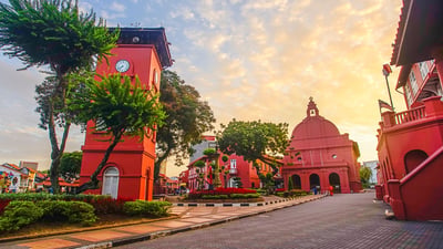 Melaka City shopping district