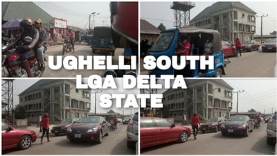 Ughelli shopping district