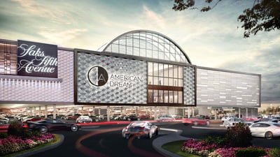 East Rutherford, NJ shopping district