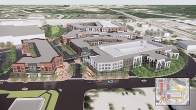 Vernon Hills, IL shopping district