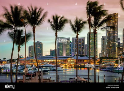 Miami, FL shopping district