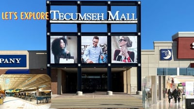 Windsor, ON shopping district