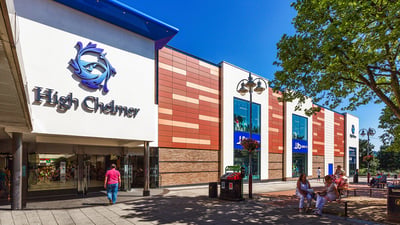 Chelmsford, ESS shopping district