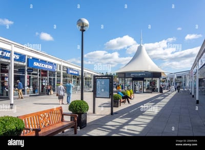 Bridgend, WLS shopping district