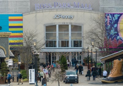 Pittsburgh, PA shopping district