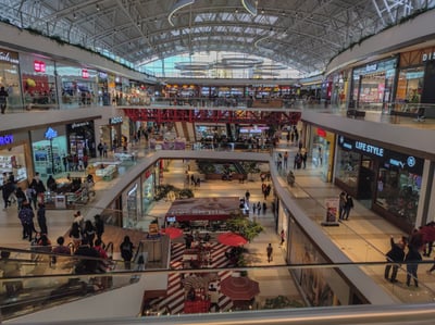 Mixco shopping district
