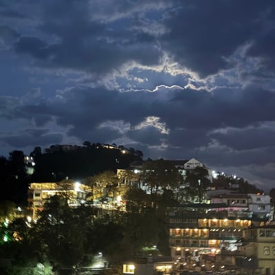 Mussoorie shopping district