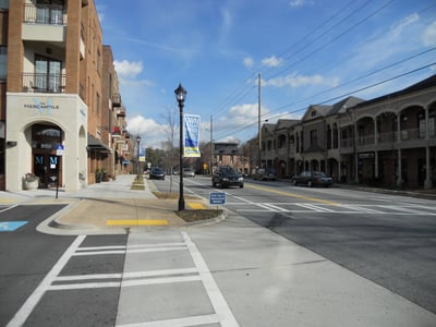 Brookhaven, GA shopping district