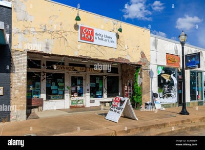 Clarksdale, MS shopping district