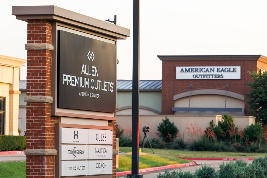 Allen Premium Outlets — Stores, Map & Hours | Occupi